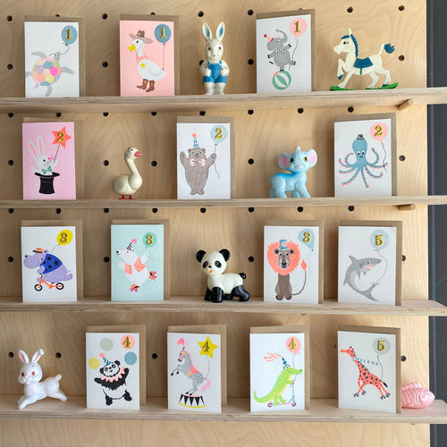 Confetti Pet Card - Age 4 Croc