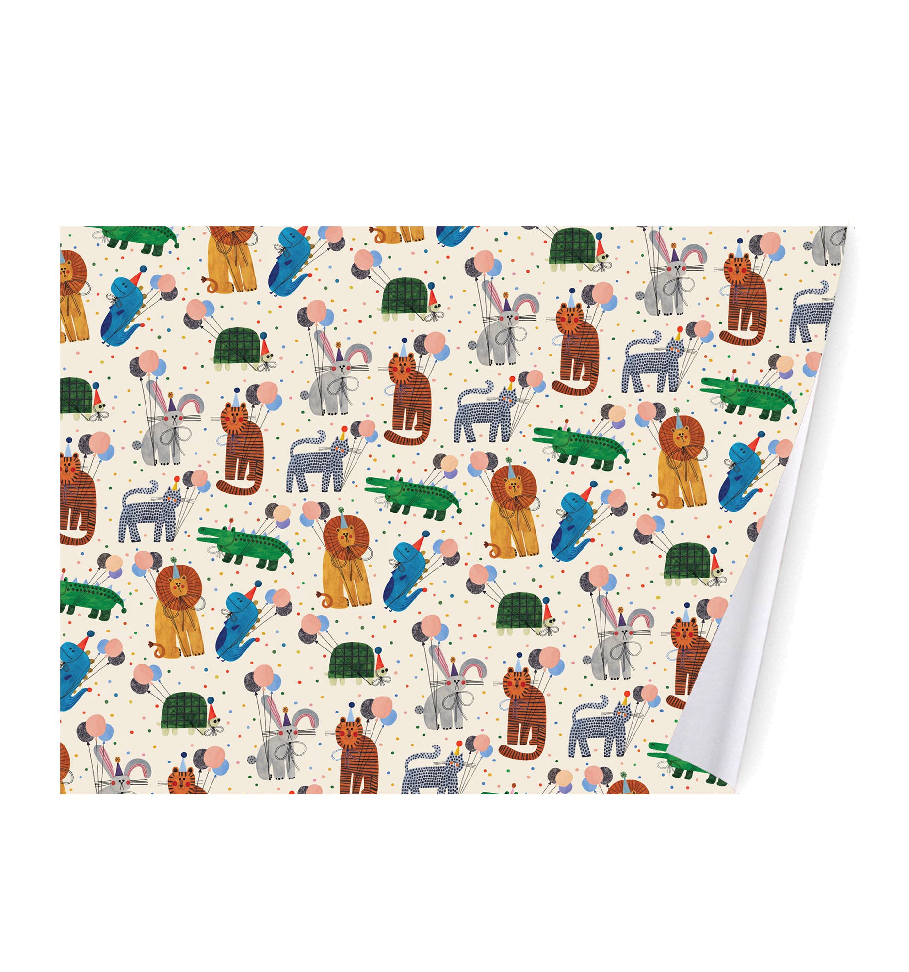 WRAPPING PAPER Party Animals