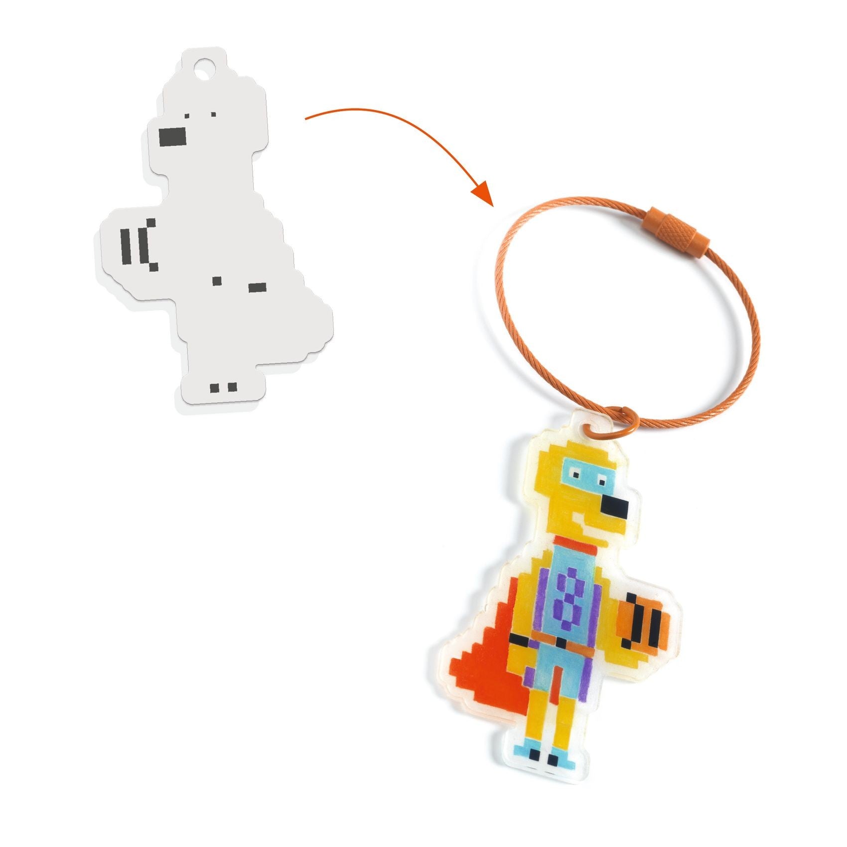 Djeco DIY - Pixel Art Heros