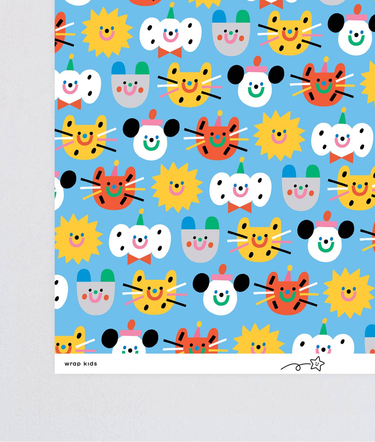 Wrap - Happy Friends Gift Wrap
