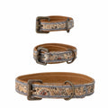 Bloomingville - Imola Dog Collar, Blue, Cotton