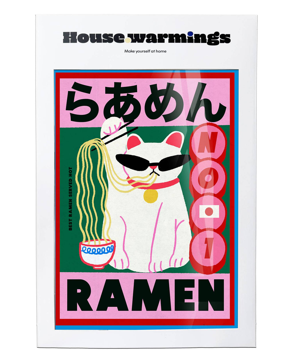 NO 1 RAMEN  Art Print - A3 Size