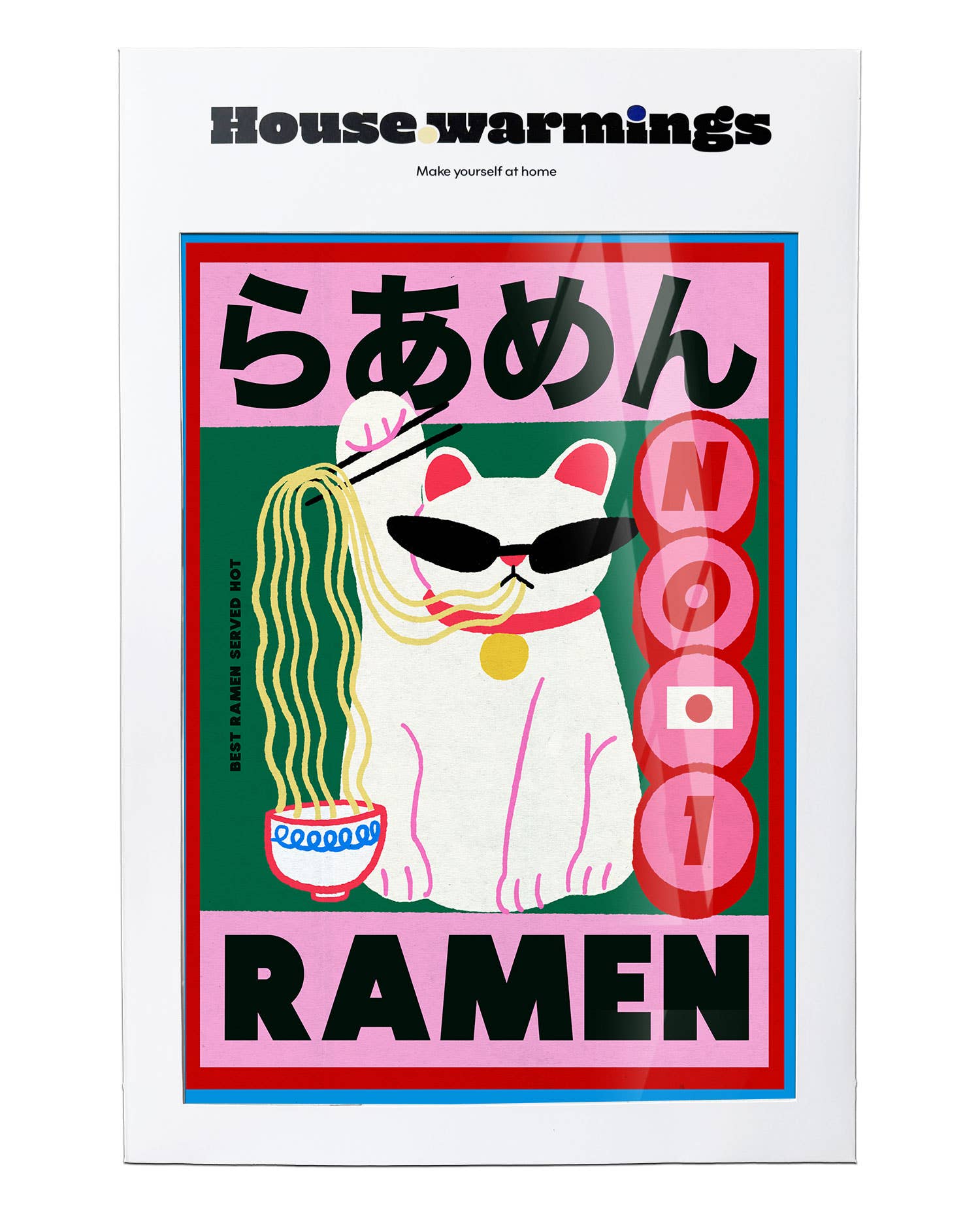 NO 1 RAMEN  Art Print - A3 Size