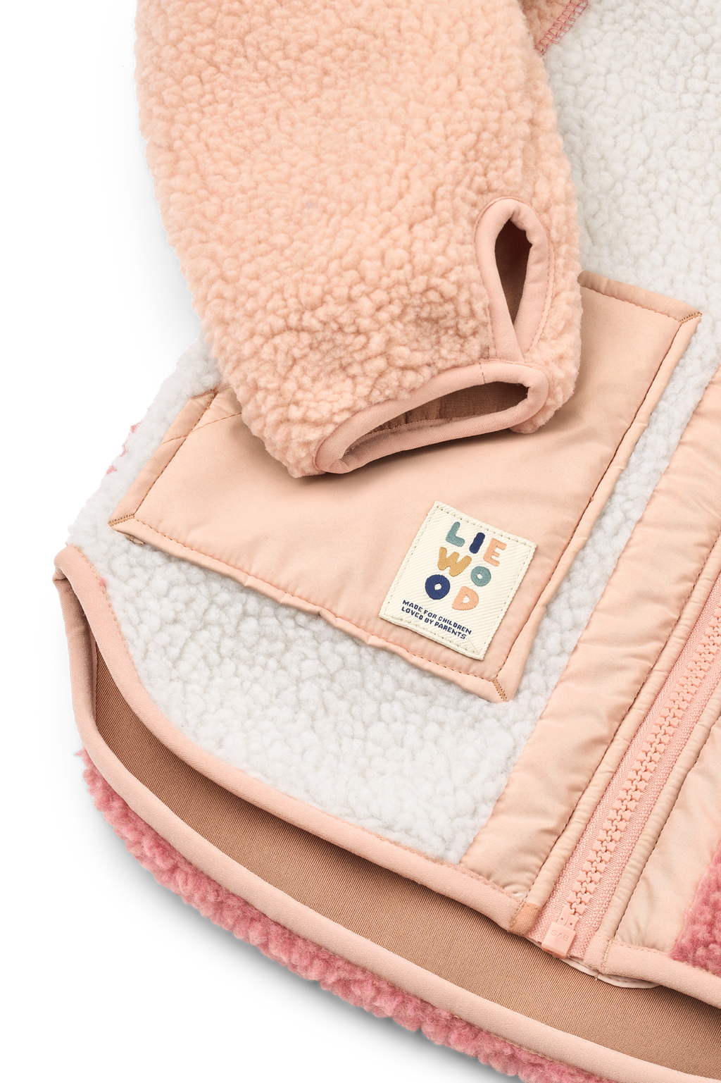 Liewood Noam Pile Jacket Dusty Rose