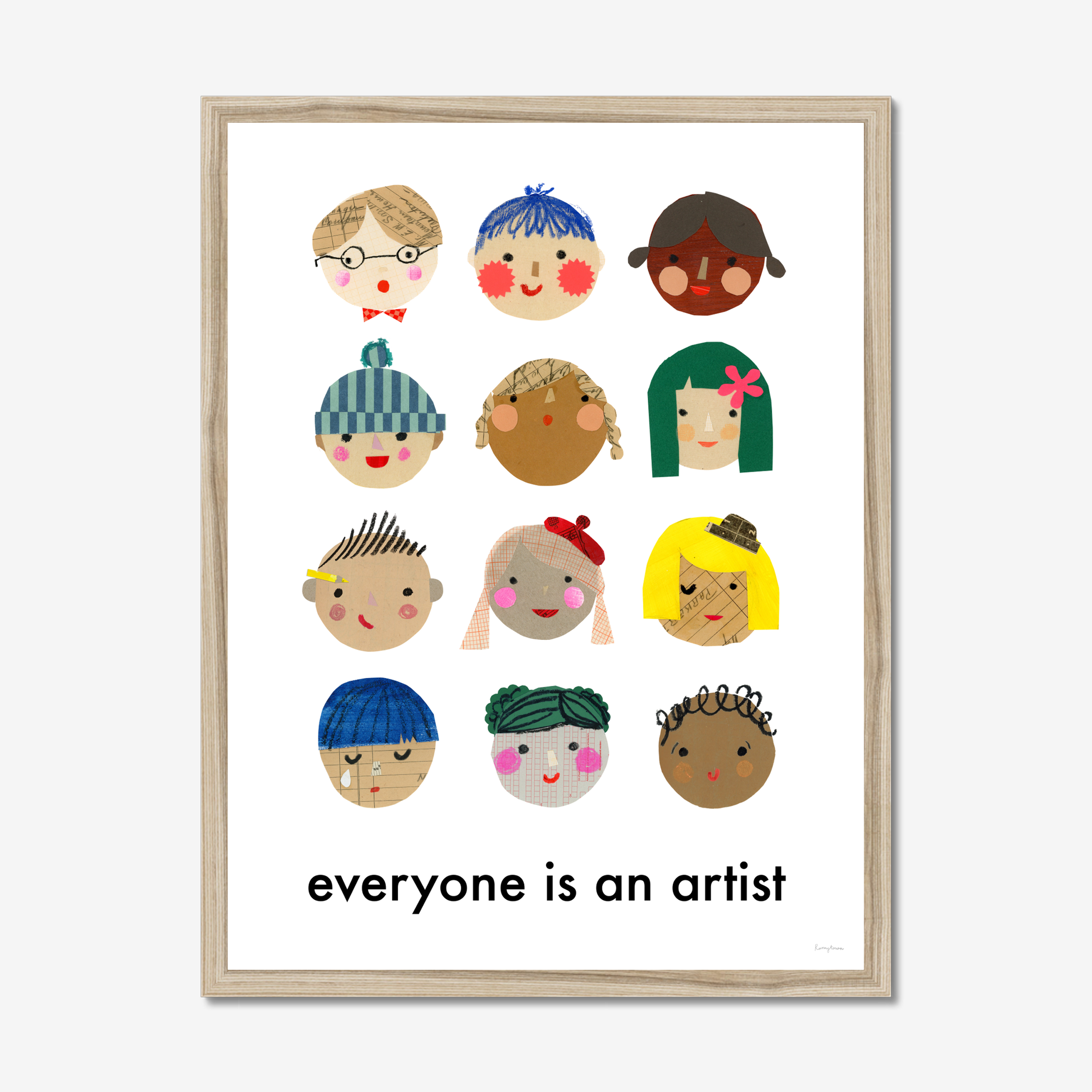 Everyone Is An Artist Fine Art Print
