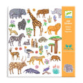 Djeco 160 Stickers On Sheets - Kenya