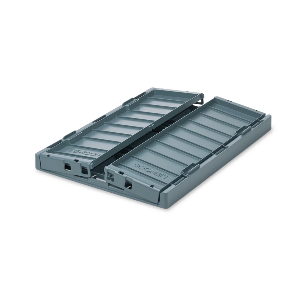 Liewood Weston Storage Box L - Whale Blue