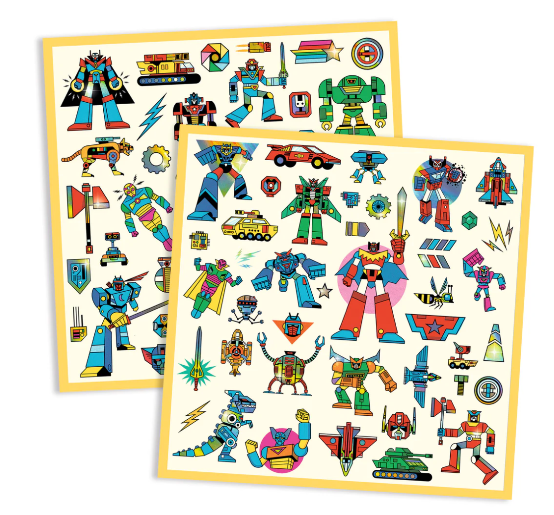 Djeco Robots Stickers