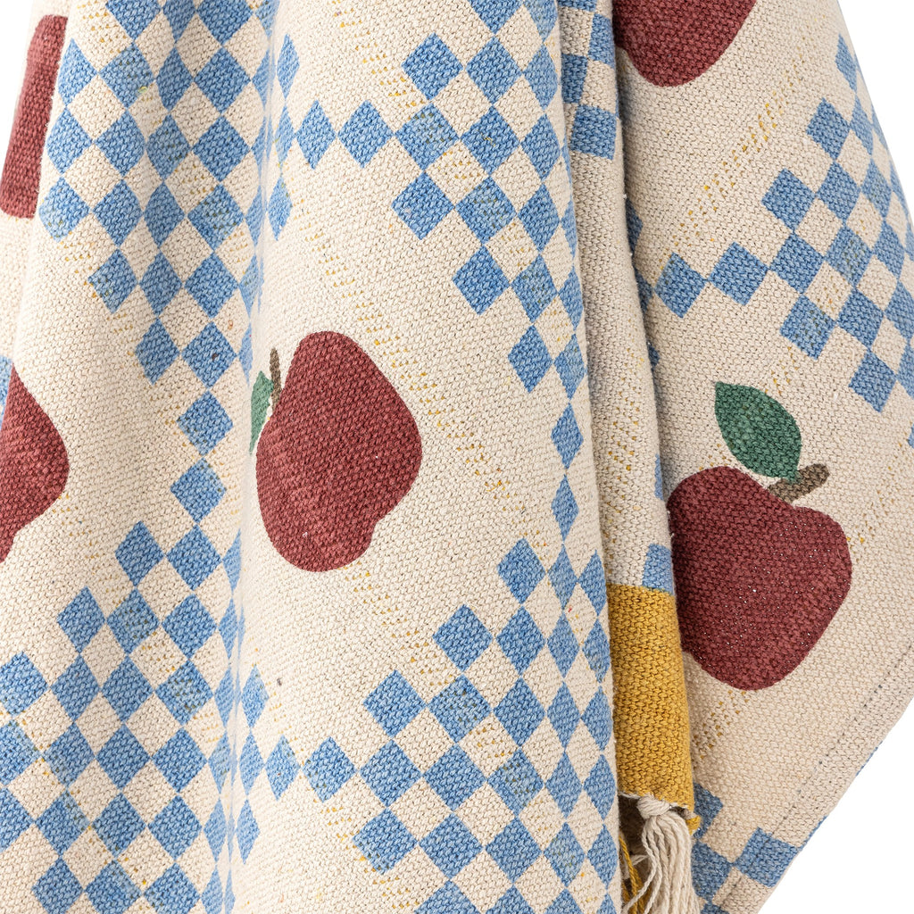 Bloomingville Gala Throw, Multi, Recycled Cotton