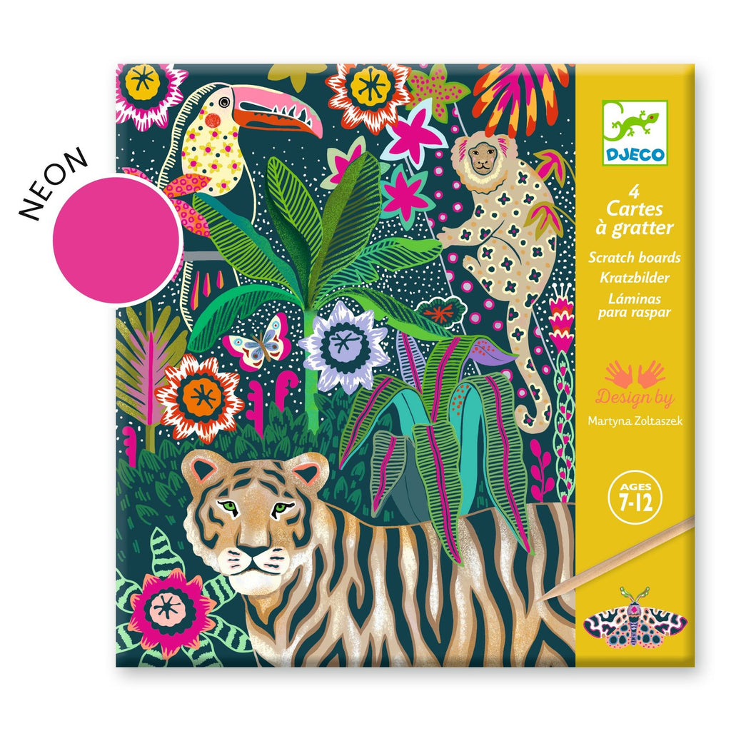 Djeco Rococo Scratch Card Set