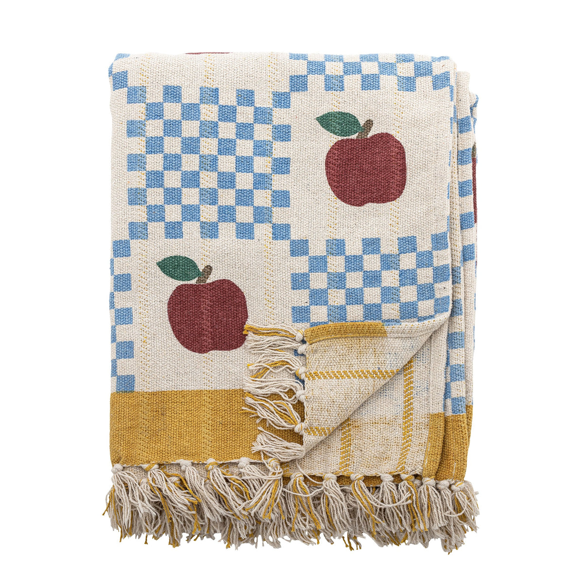 Bloomingville Gala Throw, Multi, Recycled Cotton