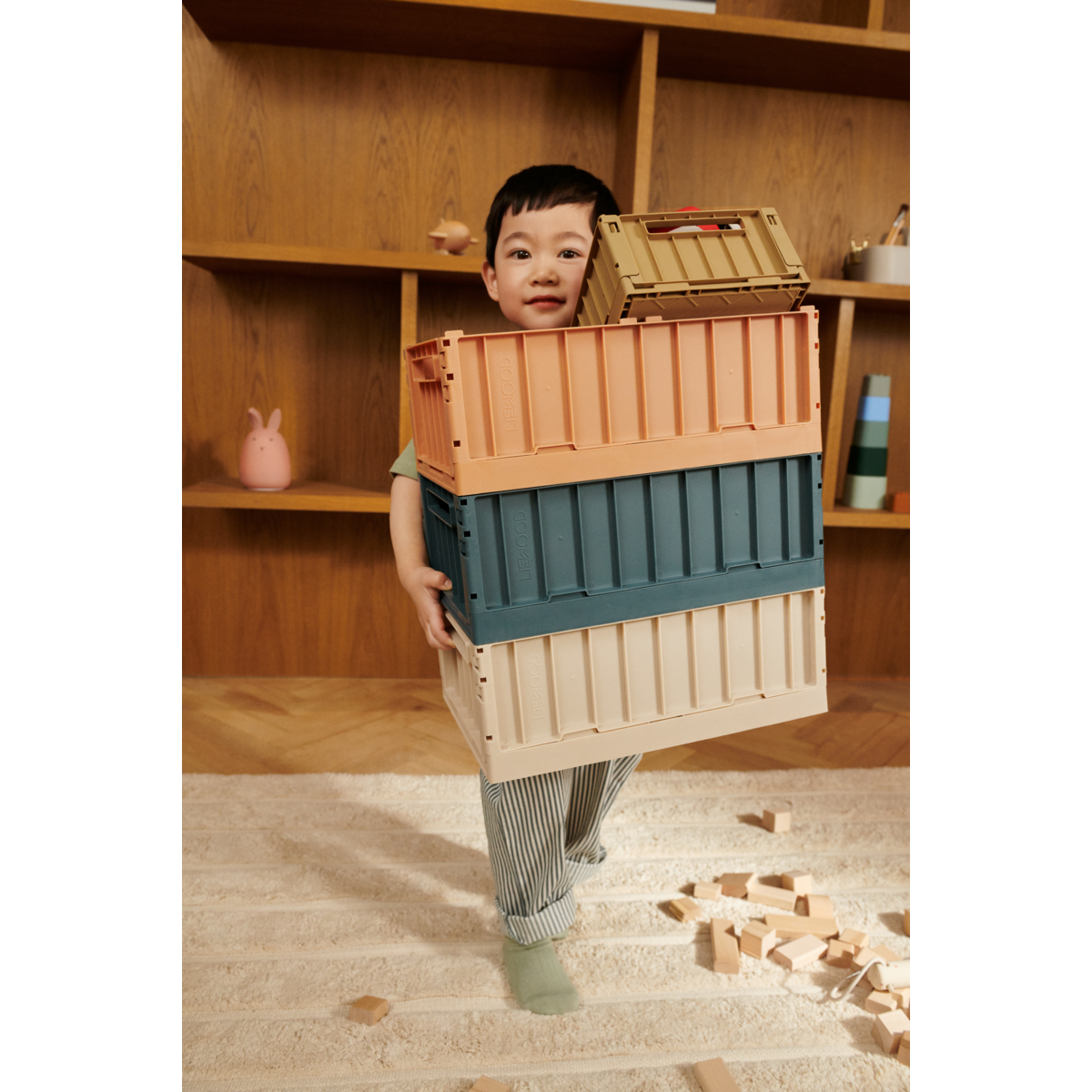 Weston Storage Box Small 2 Pack - Oat