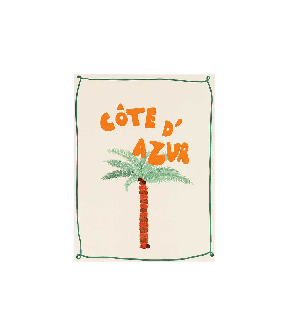 Anna + Nina Côte d'Azur Poster