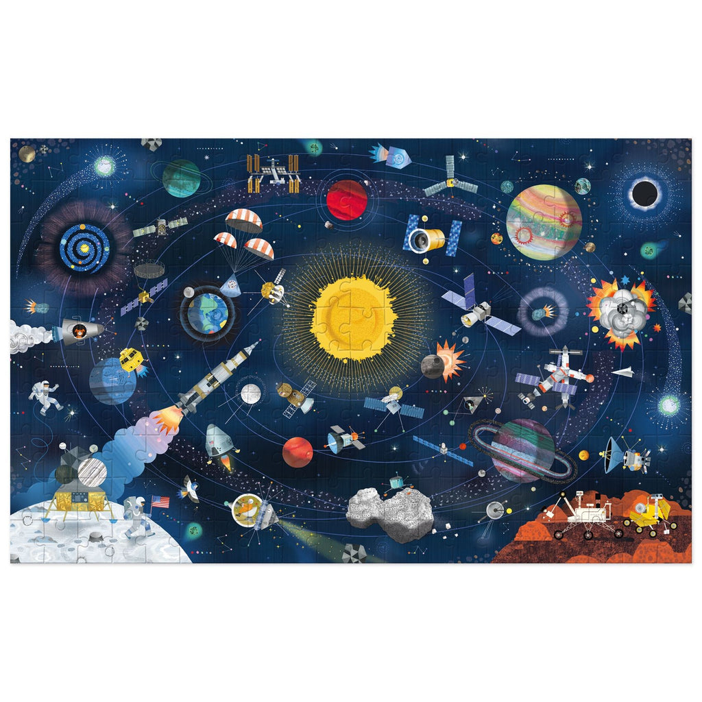 Djeco Puzzle space 200 pieces with booklet