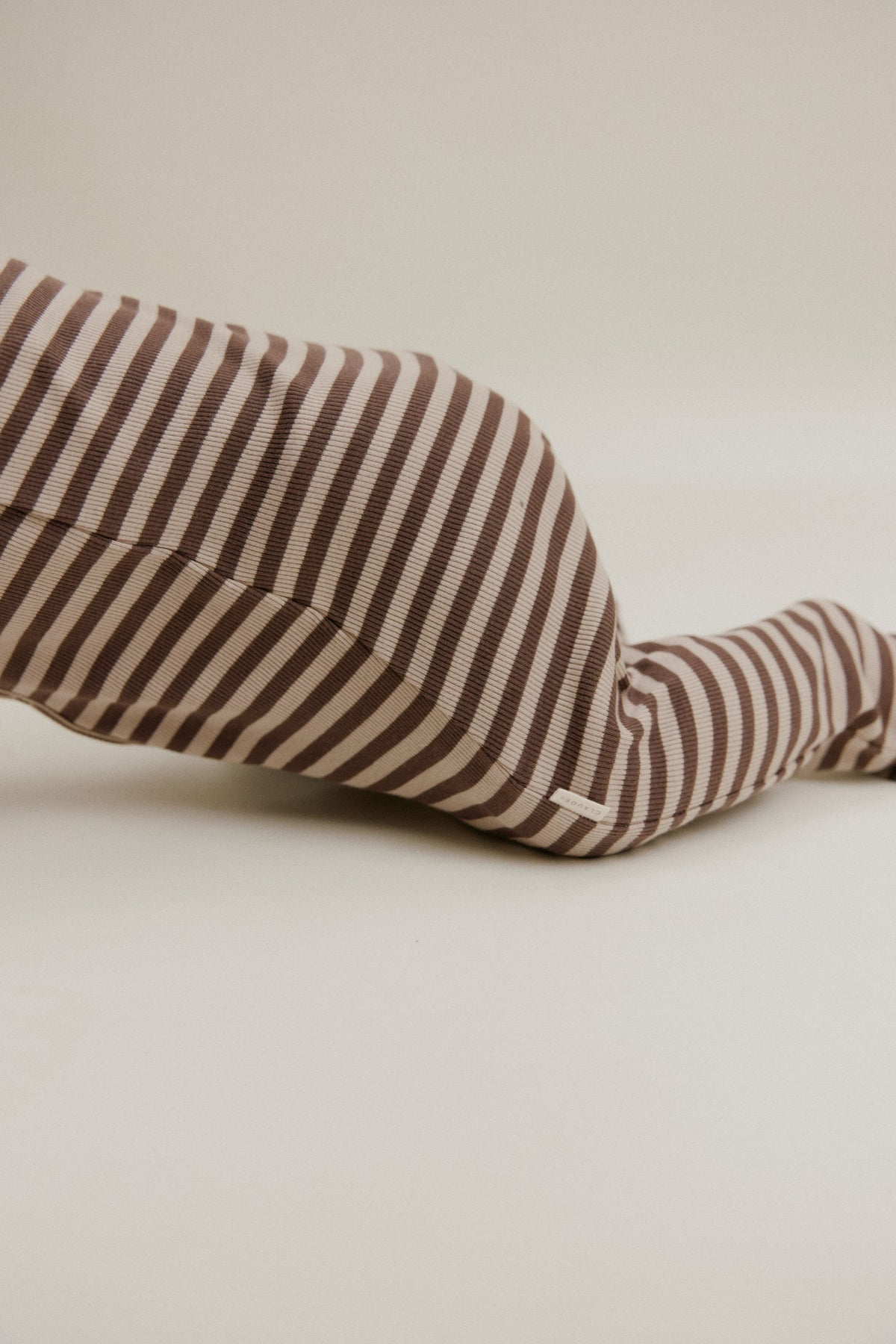 Claude & Co Milking It Acorn Stripe Onesie