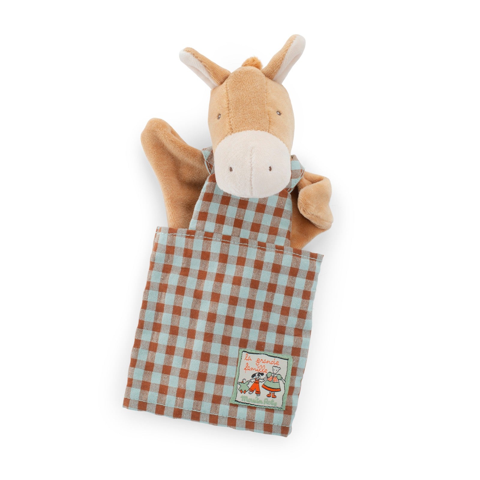 Moulin Roty Hugo hand puppet - La Grande famille