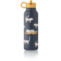 Liewood Falk Tiger Print Screw Top Bottle (500ml) (Classic Navy)