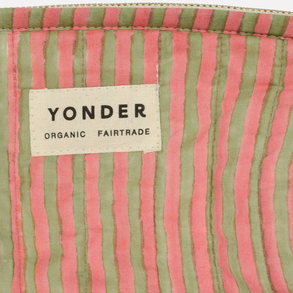 YONDER Quilted Barrel Case | Candy Stripe | Sugarsnap