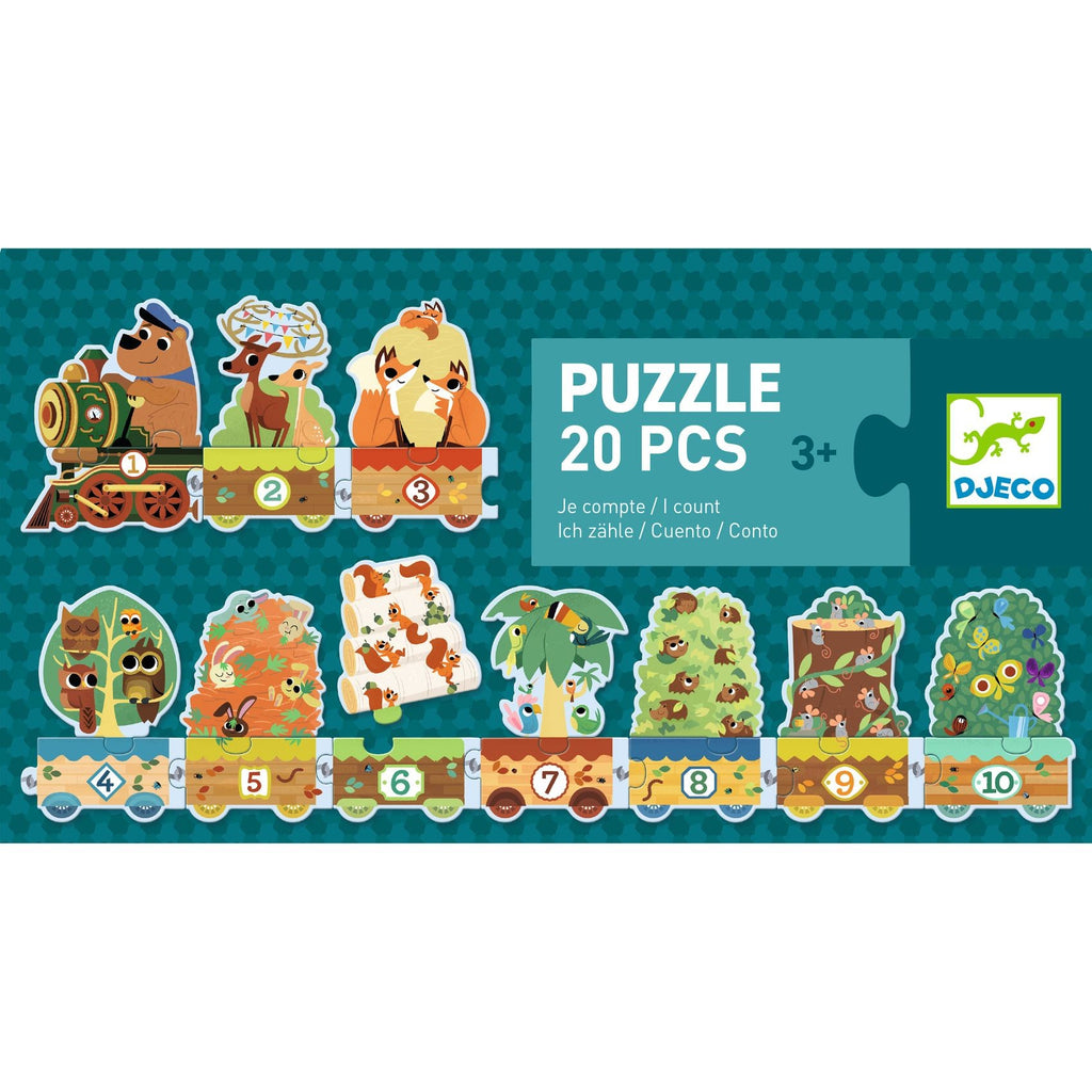 Djeco I Count Numbers Puzzle