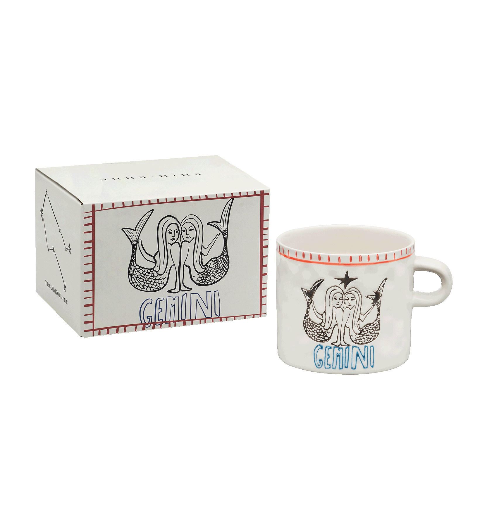 Anna+Nina Zodiac Mugs