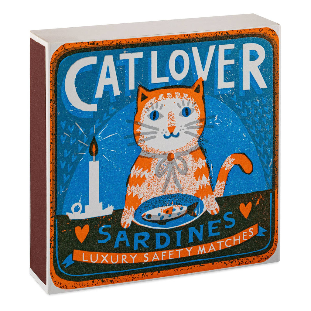 Archivist Cat Lover | Square - Safety Matches