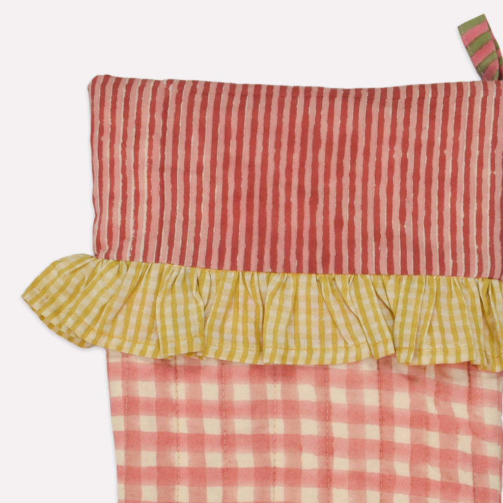 YONDER Christmas Stocking | Gingham | Floss