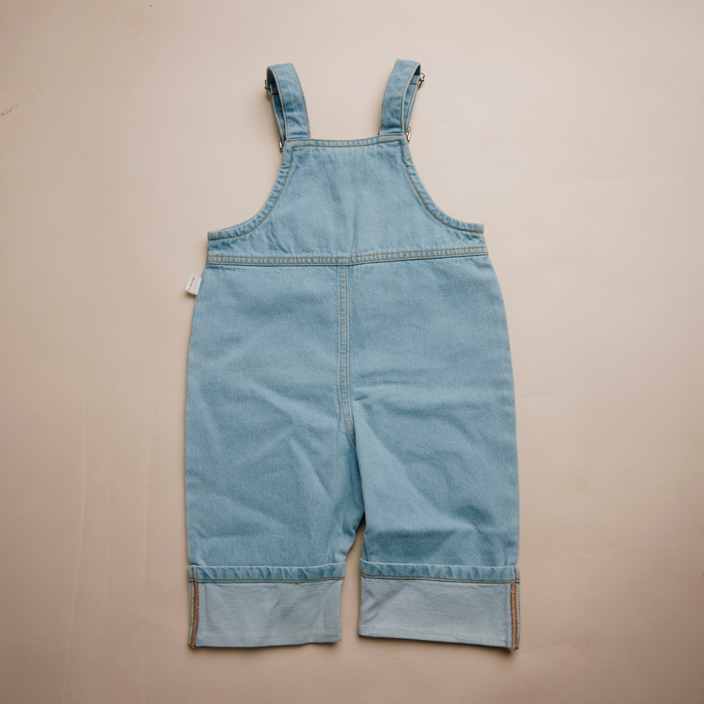 Claude & Co Blythe Egg Patch Denim Dungaree