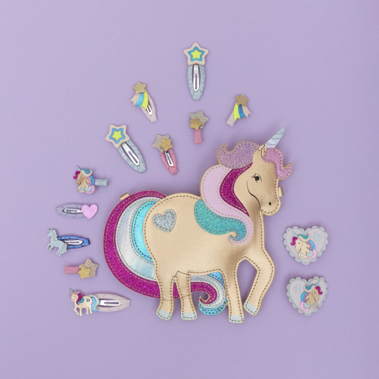 Mimi & Lula Unicornland mini hair clips