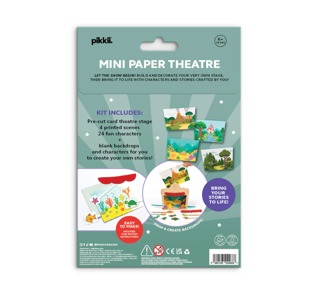 Pikkii. Mini Theatre Kit