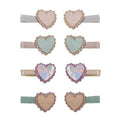 Mimi & Lula Scalloped heart salon hair clips