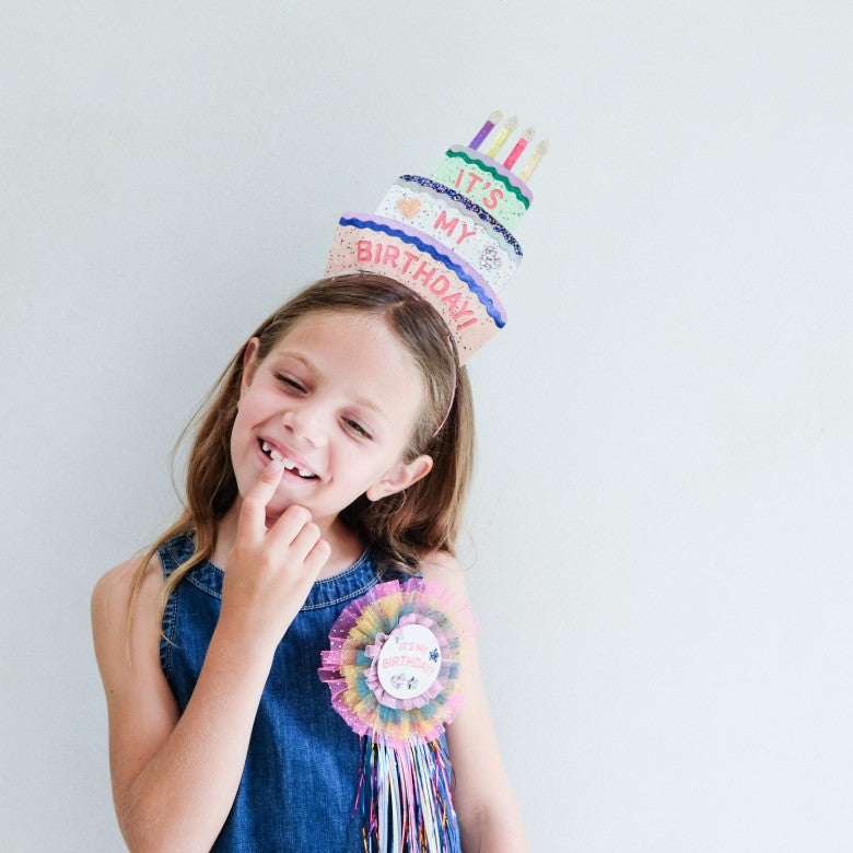 Mimi & Lula Birthday cake headdress