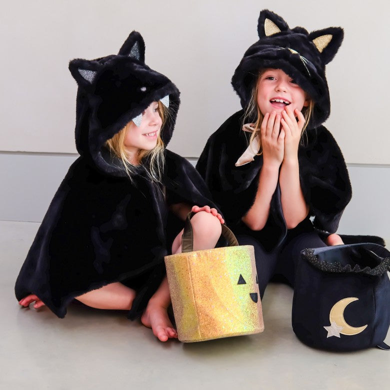 Mimi & Lula Black Cauldron Trick or Treat Bag