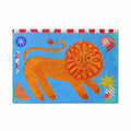 Circus Lion Mini Greeting Card
