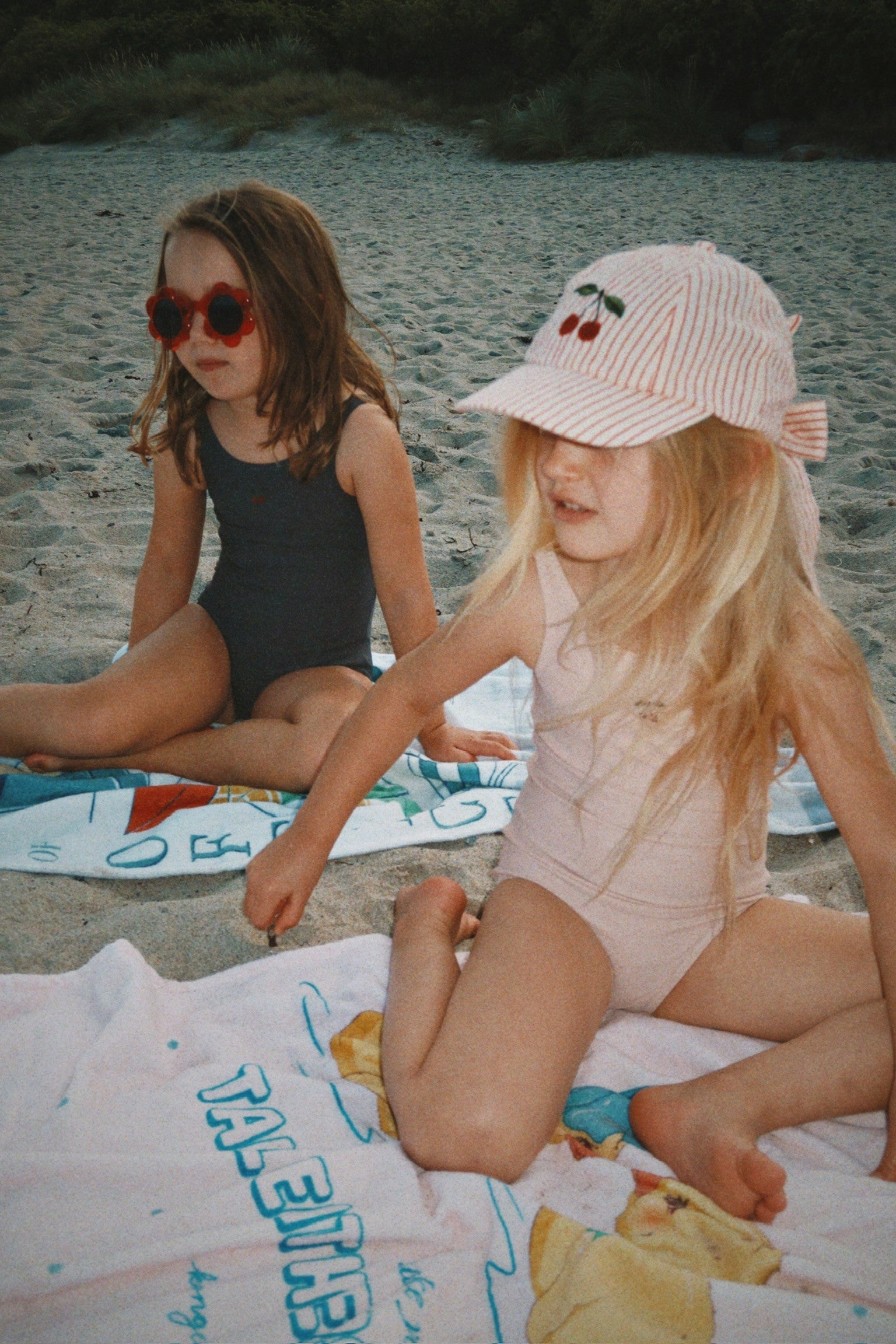 Konges Sløjd Ellie Bow Cap - Amour Stripe
