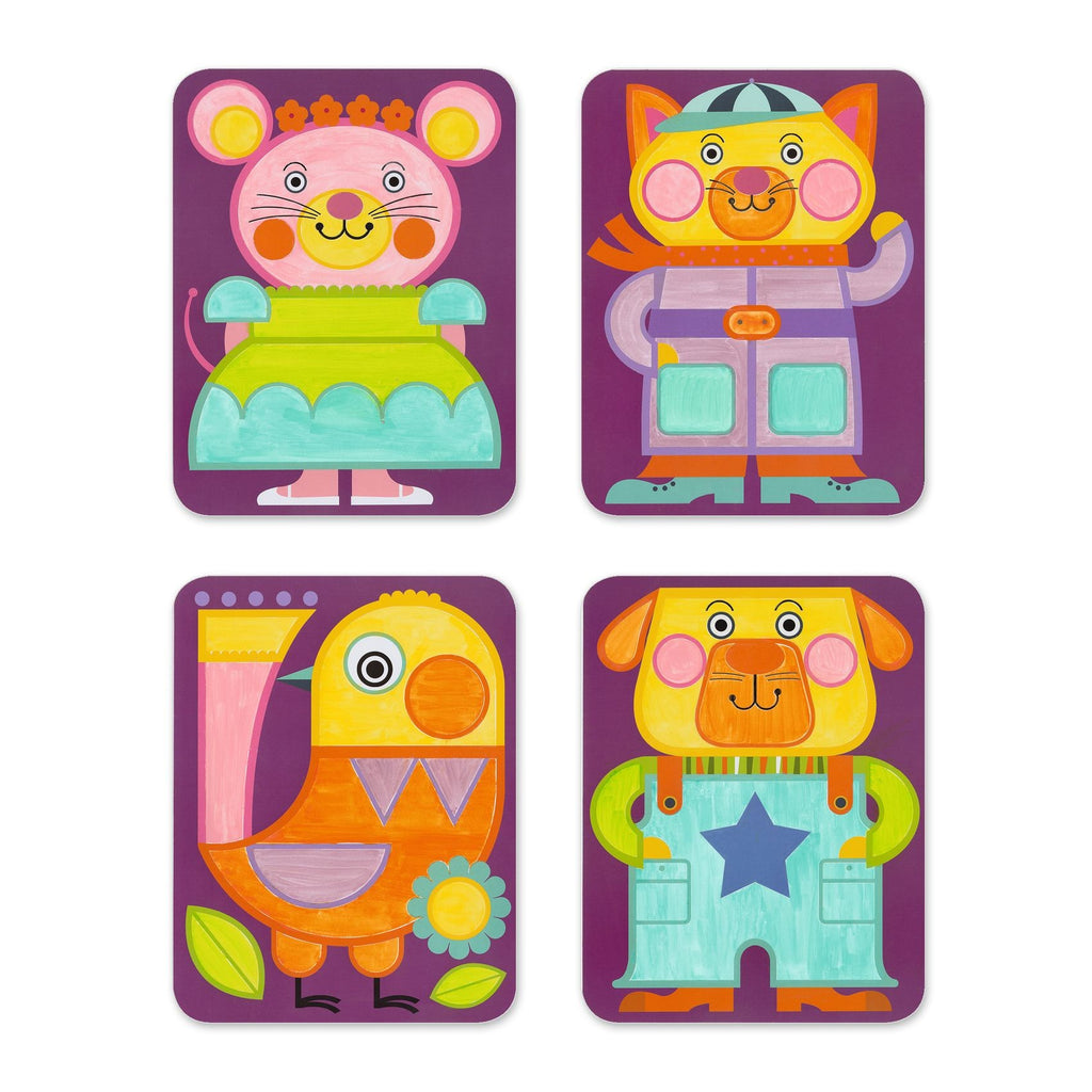 Djeco Colouring Set - Palette Painting - Chubby Cheeks