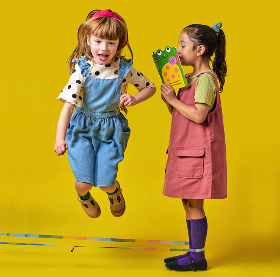 Kidoki Frog Jumpsies French Skipping