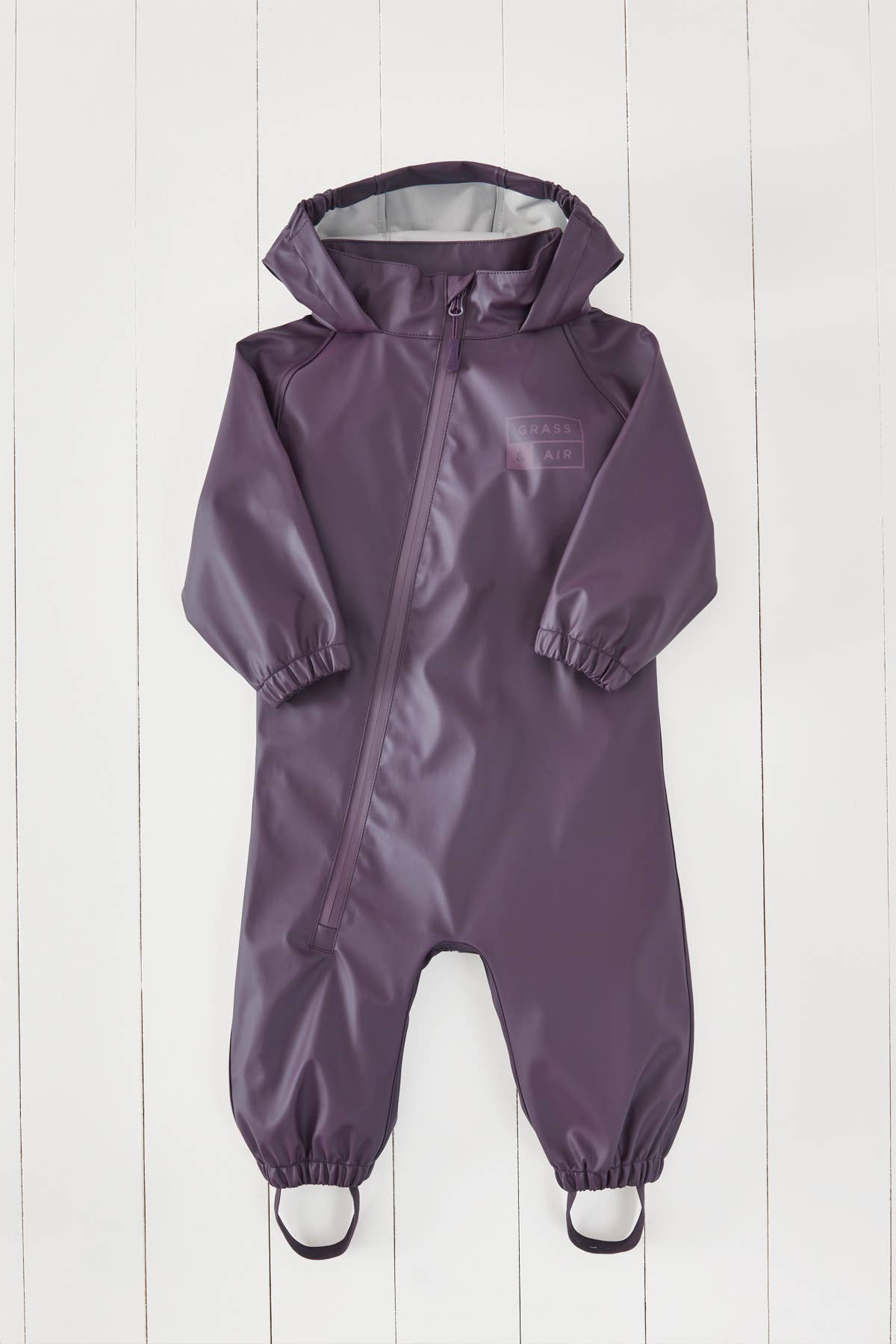 Grass & Air Amethyst Purple Kids Puddlesuit