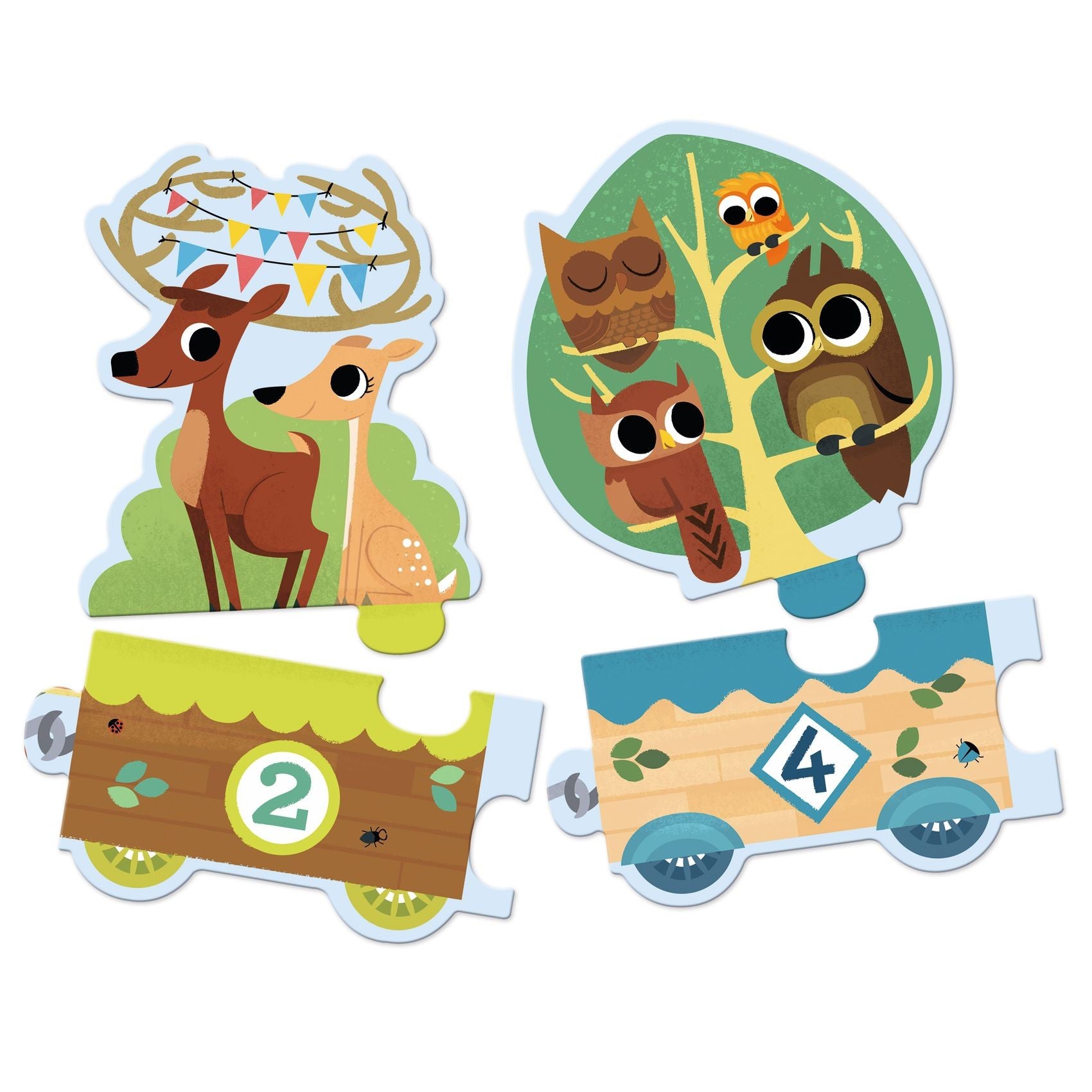 Djeco I Count Numbers Puzzle