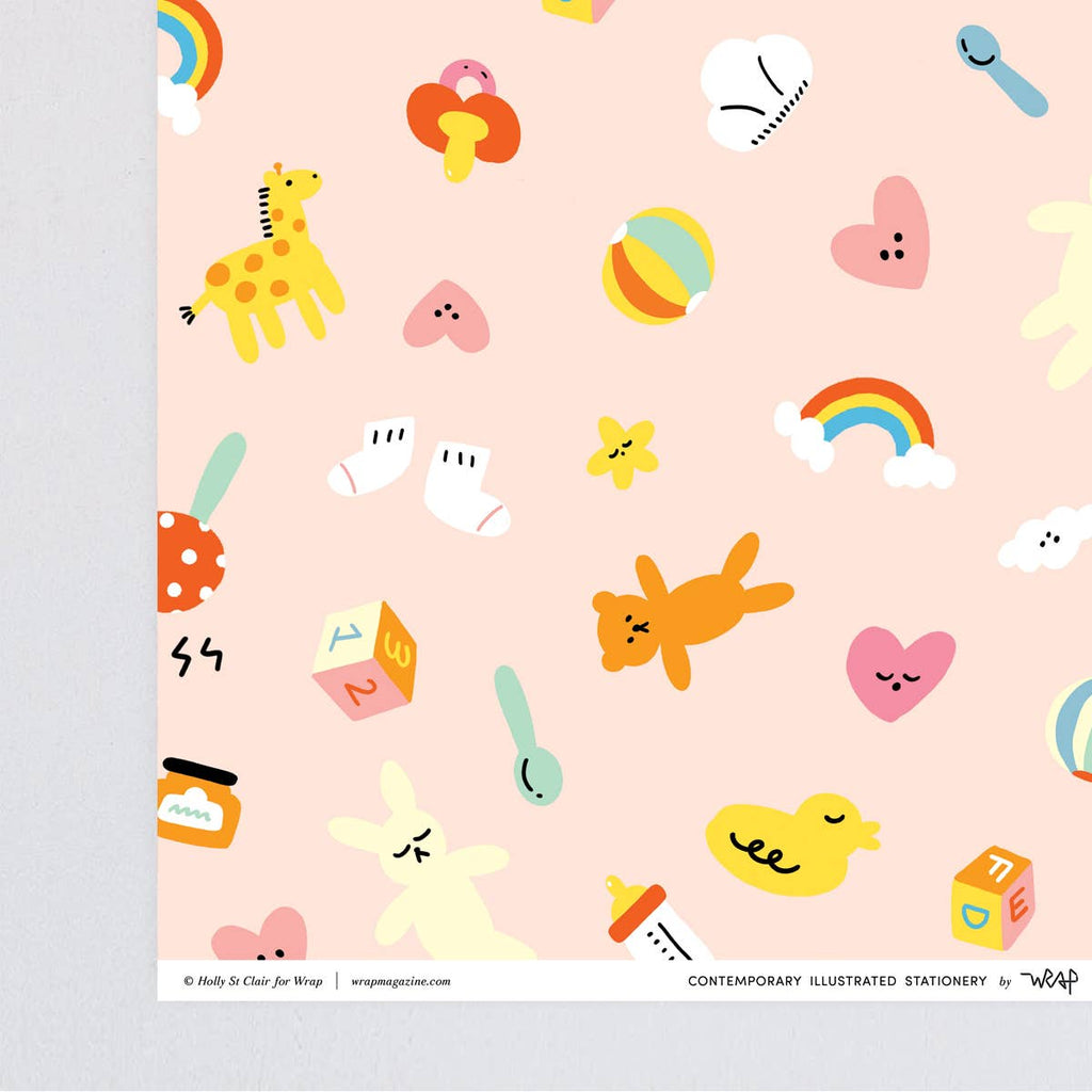‘Hey Baby’ Gift Wrap