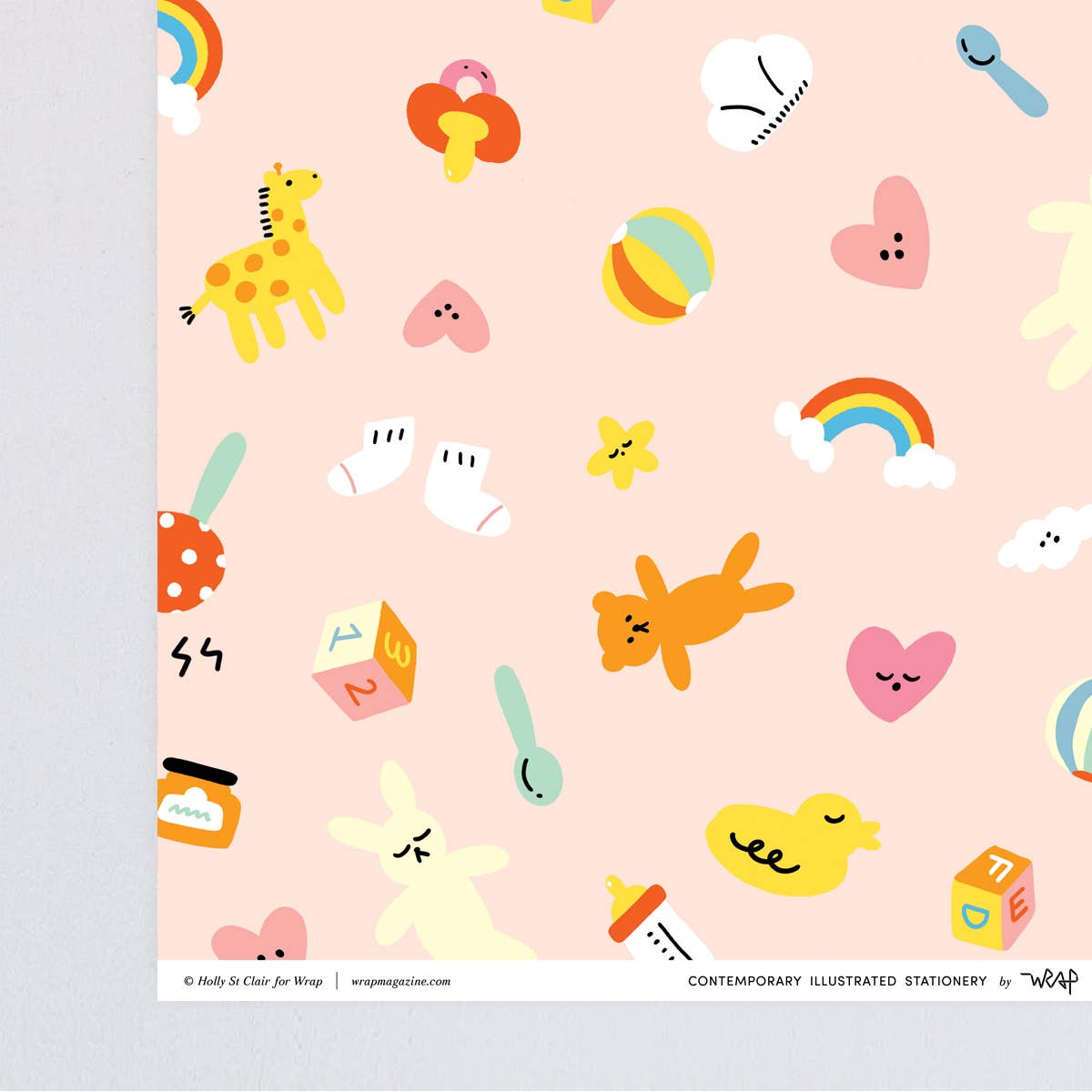 ‘Hey Baby’ Gift Wrap