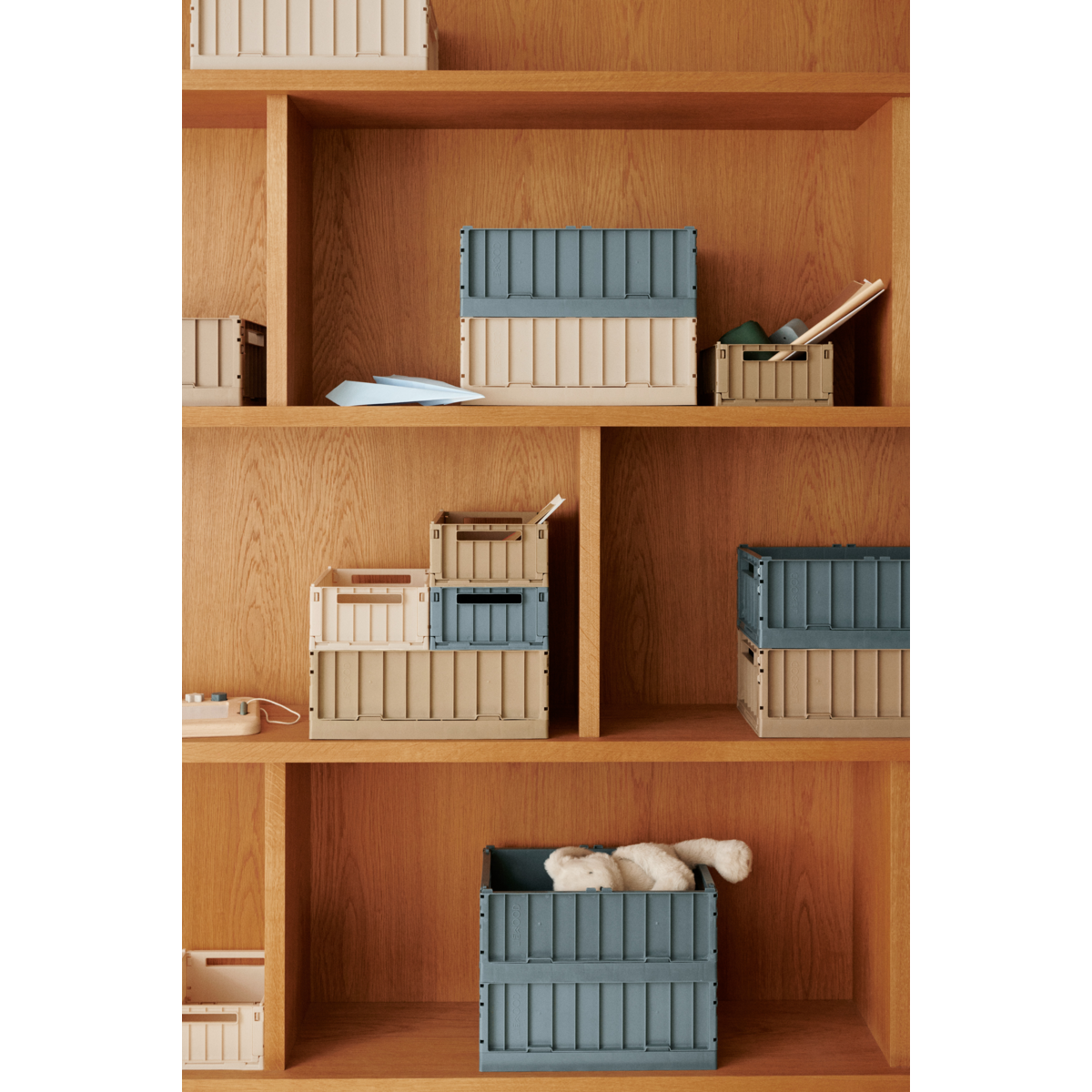 Weston Storage Box Small 2 Pack - Oat