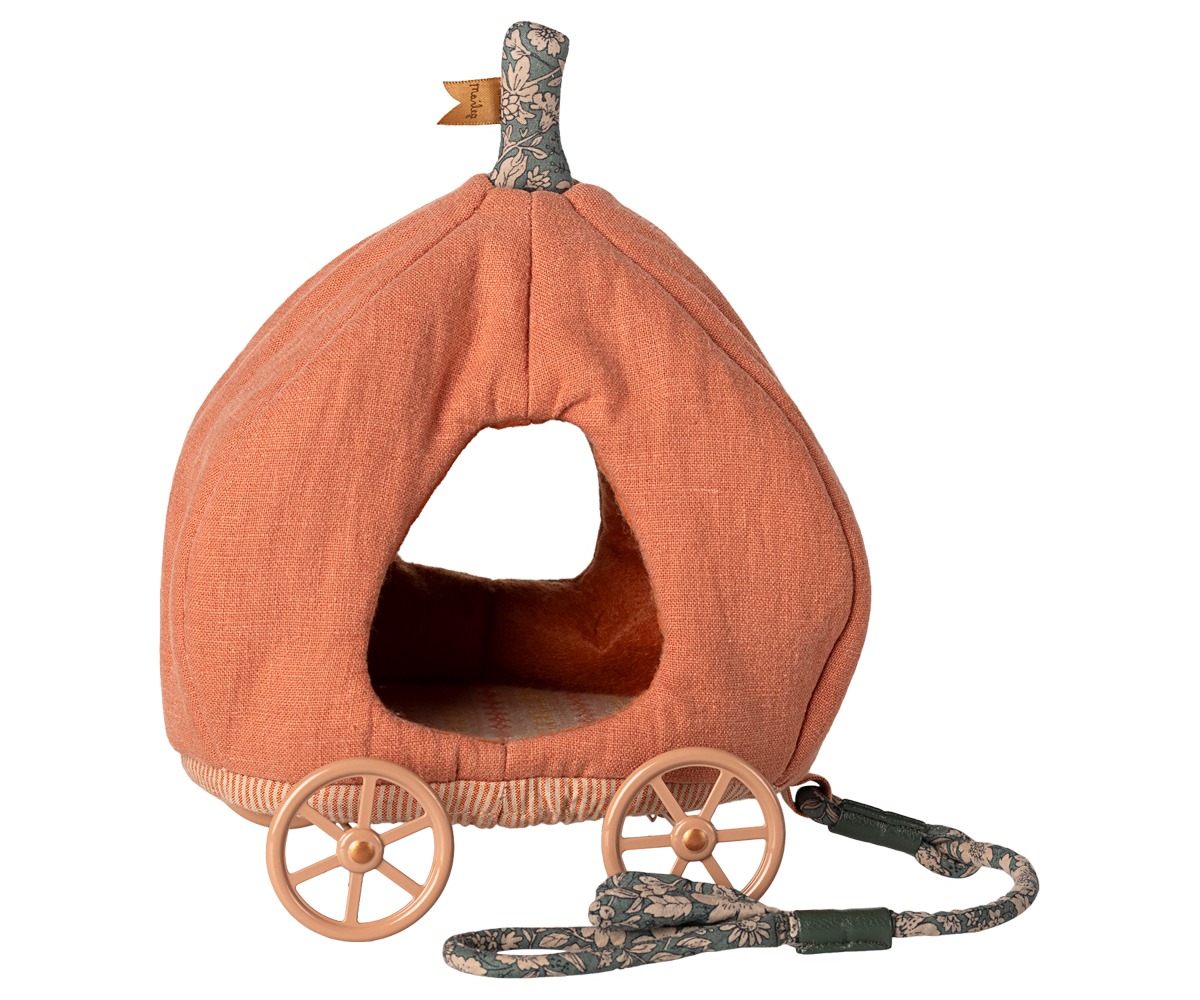 Maileg Pumpkin carriage, Mouse