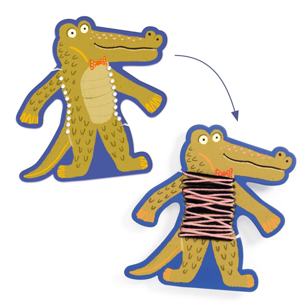 Djeco First Weaving Animal Jumper