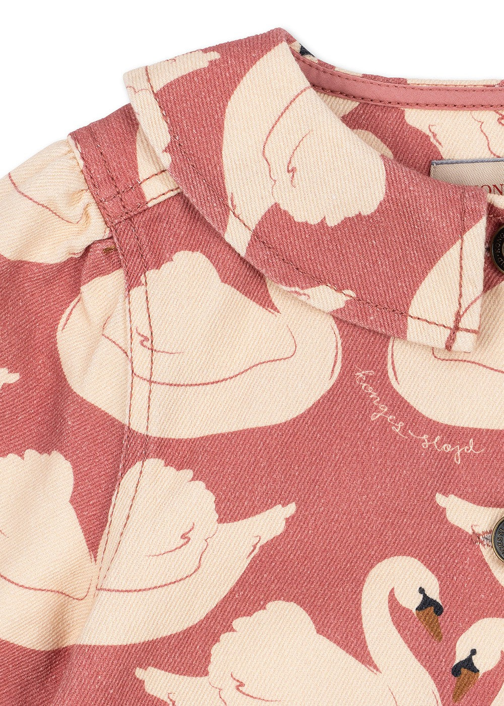 Konges Sløjd Magot Frill Jacket Swan Rose