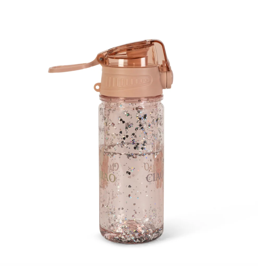 Konges Sløjd Glitter Water Bottle - Ciao Miao