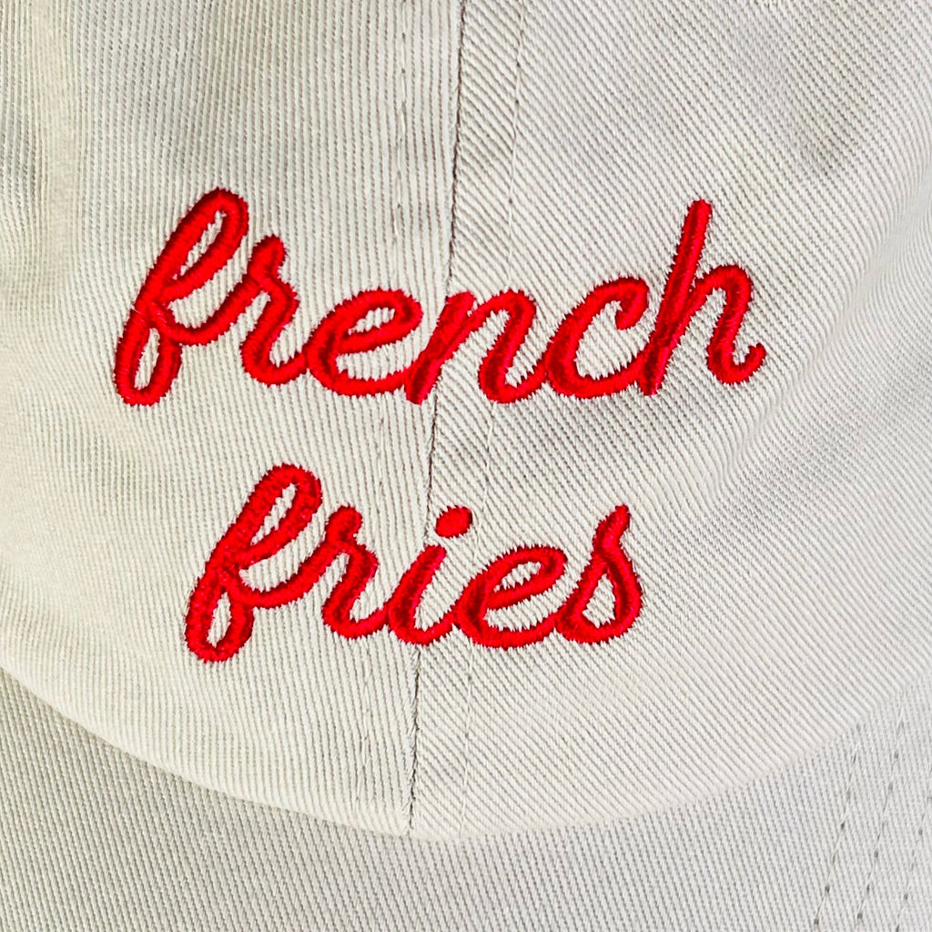 French Fries foodie Baseball Cap Dad Hat diner funny