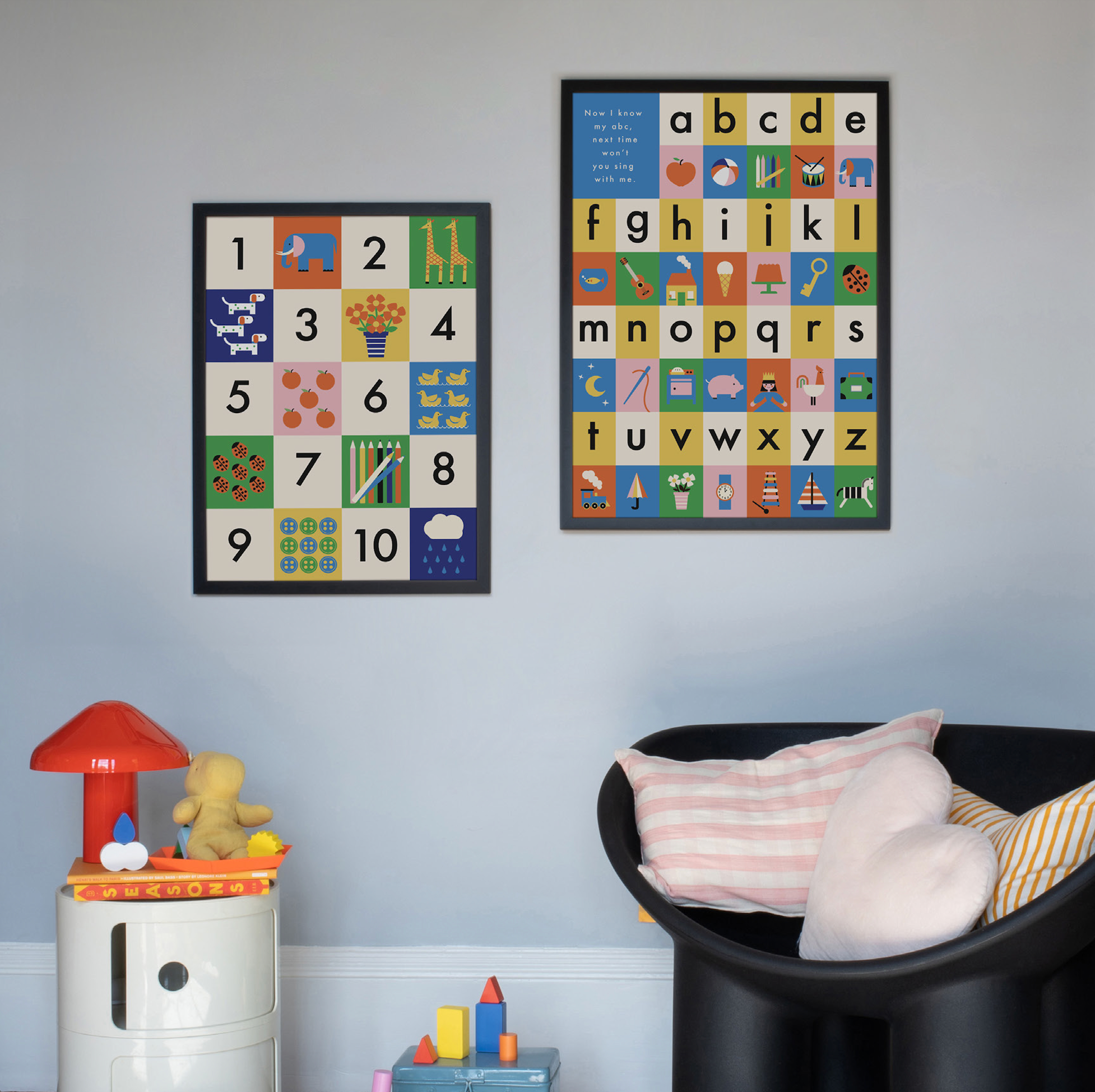 Vintage Playthings - Numbers Fine Art Print