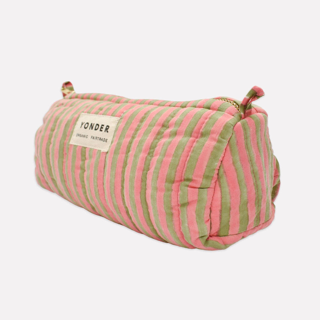 YONDER Quilted Barrel Case | Candy Stripe | Sugarsnap
