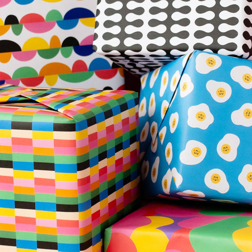 Christmas Pudding Gift Wrap | Holiday Wrapping Paper Sheets