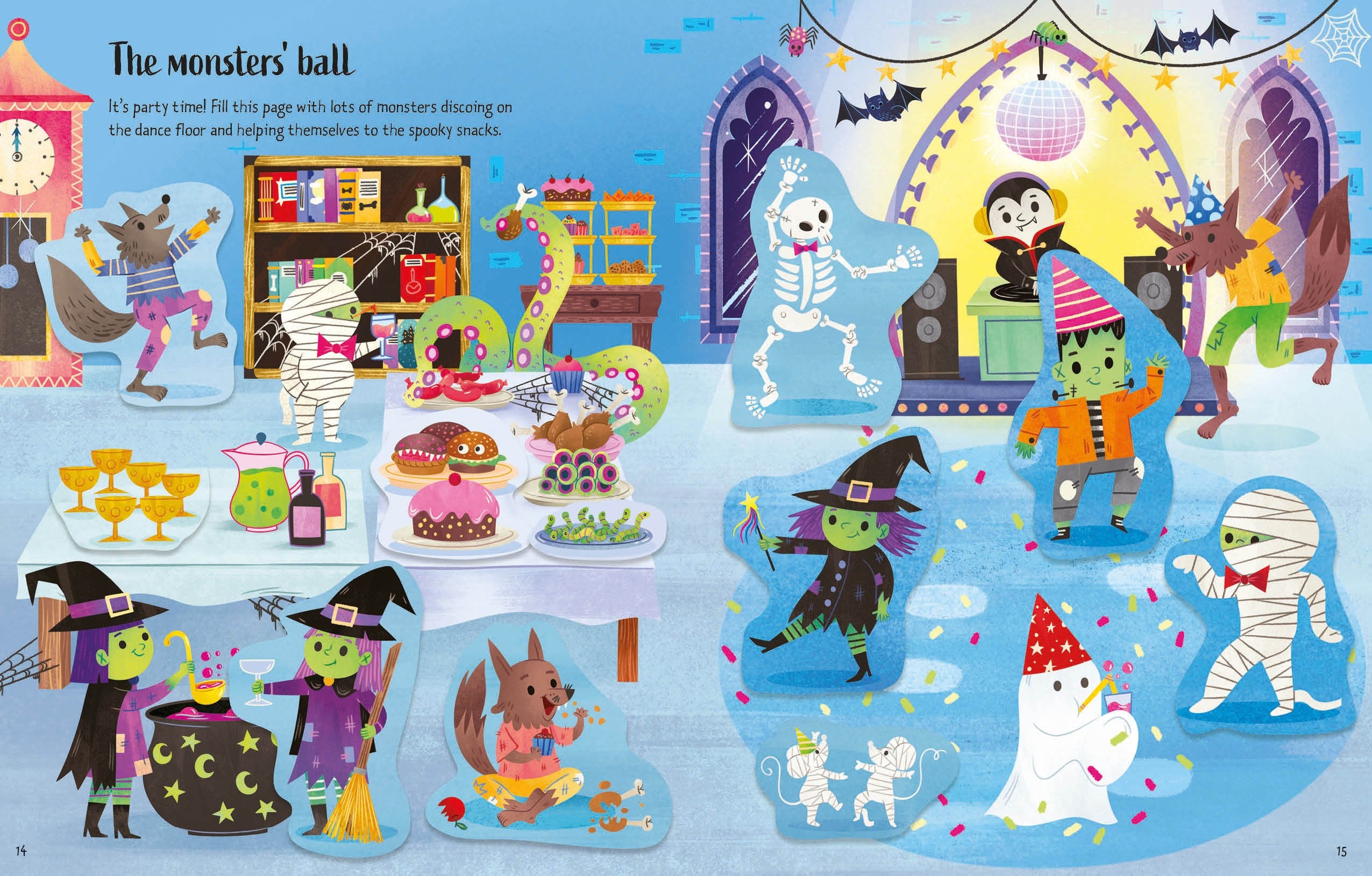 FIRST STICKER BOOK: HALLOWEEN (PB)